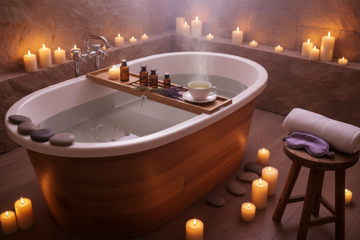 10 Simple Home Spa Rituals to Improve Sleep and Reduce Stress