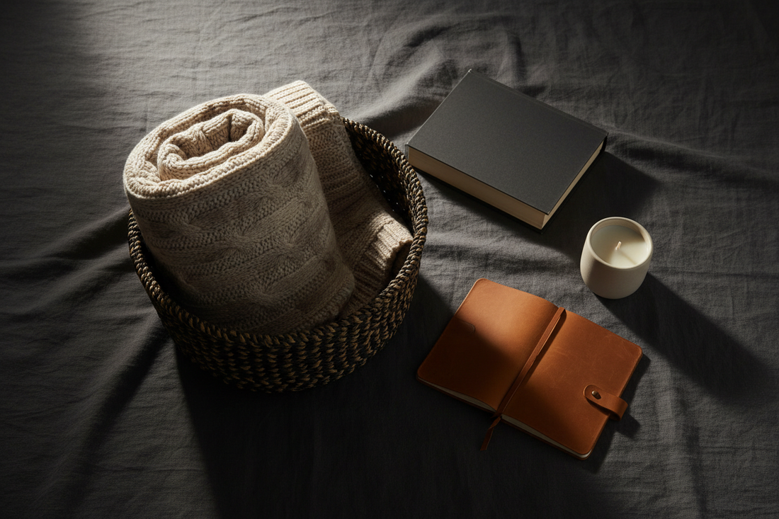 The Evening Comfort Basket Reset That Takes Less Than Five Minutes
