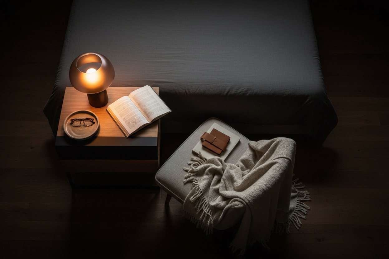 Pre Sleep Organization Method: Audit Your Bedroom Comfort Routine
