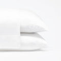 Cariloha Classic 2-Piece Twill Pillowcase Set | White | King | Viscose Material by Cariloha