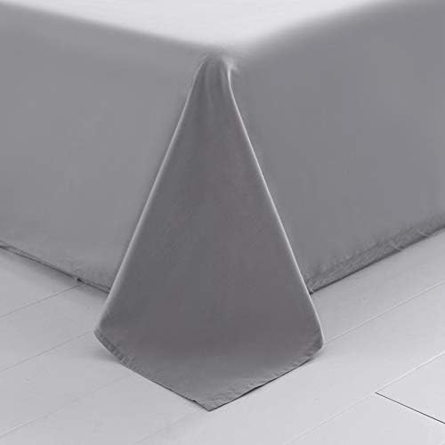 Microfiber Queen Bedding Flat Sheet, Ultra Soft and Wrinkle, Stain Resistant - Image 4