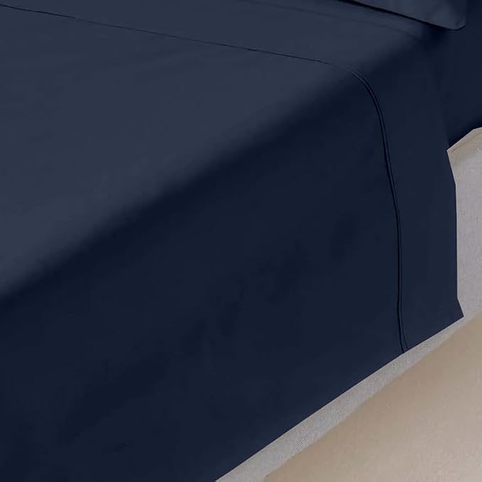 Mattress-Homes Oversized 100% Egyptian Cotton Top Sheet 1Pcs, Cool & Breathable by MattressHomes