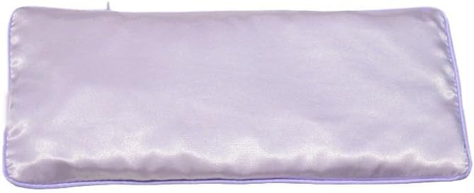 Lavender Eye Pillow, Hot or Cold Weighted Satin Eye Mask, Microwaveable Moist - Image 5