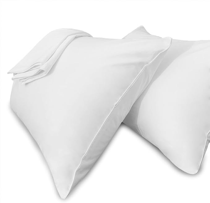 Precoco Pillow Cases King Size-100% Cotton Pillowcase Covers by Precoco