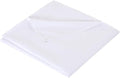 Twin Flat Sheet Only，66x96Inch White by Hotella