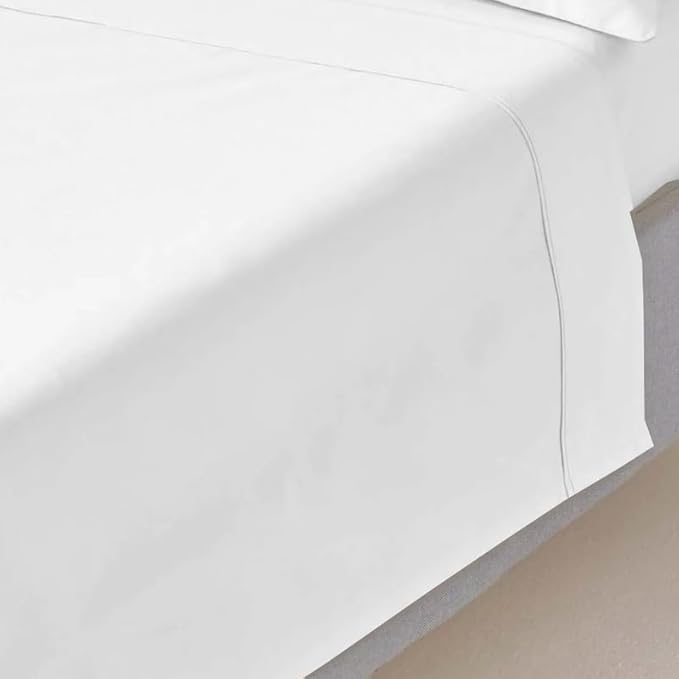 Mattress-Homes RV King Flat Sheets 100% Egyptian Cotton Top Sheet 1Pcs by MattressHomes