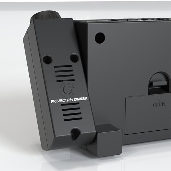 Mesqool Projection Alarm Clock, Digital Clock - Image 2