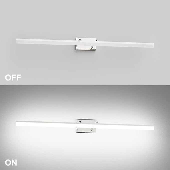 Aipsun 48 inch LED Vanity Lights Adjustable Bathroom Wall Light Fixtures - Image 7