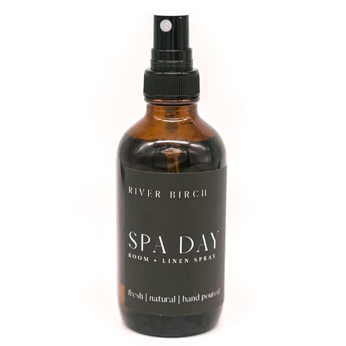 River Birch Spa Day Scented Linen and Room Spray | Home Fragrance | 4 oz Glass by RiverBirch