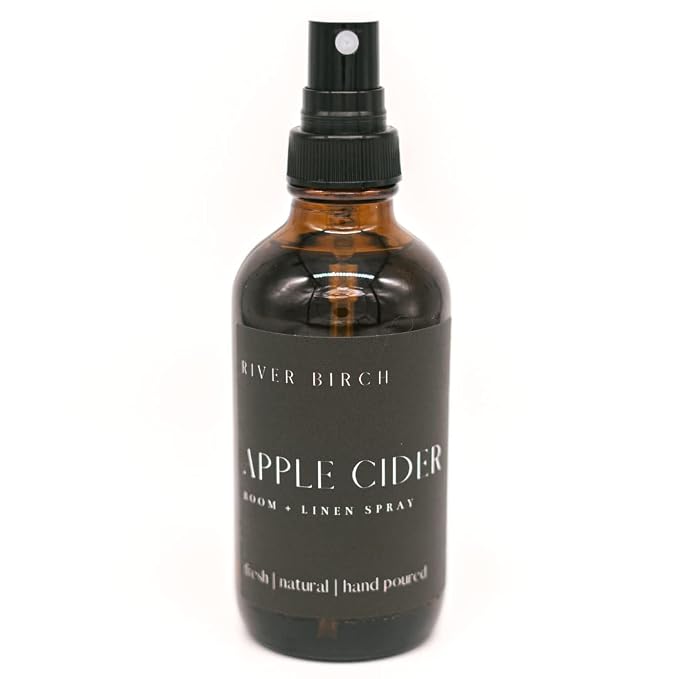River Birch Apple Cider Scented Linen and Room Spray | Home Fragrance | 4 oz by RiverBirch