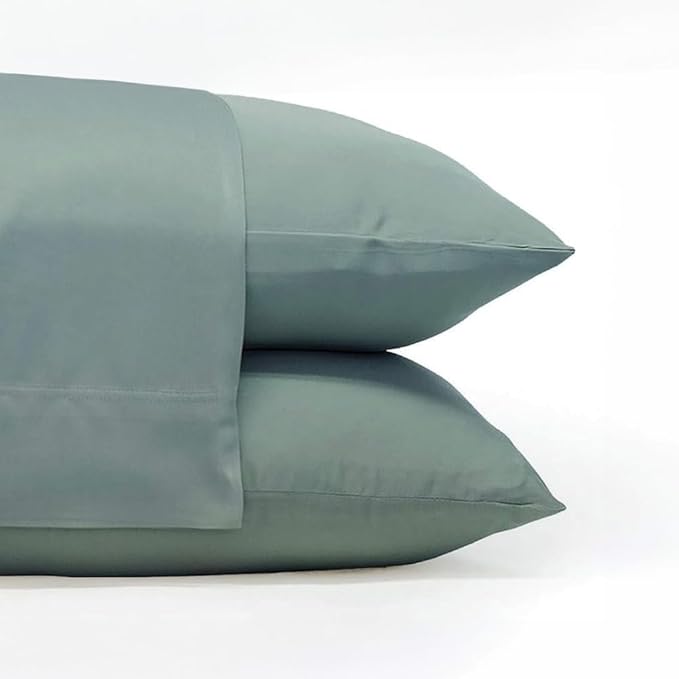 Cariloha Classic 2-Piece Twill Pillowcase Set | Tahitian Breeze | King | by Cariloha