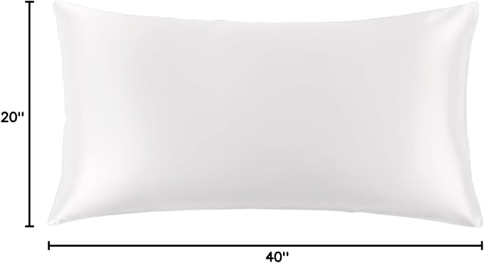 THXSILK Set of 2 100% Mulberry Silk Pillowcase - Image 10