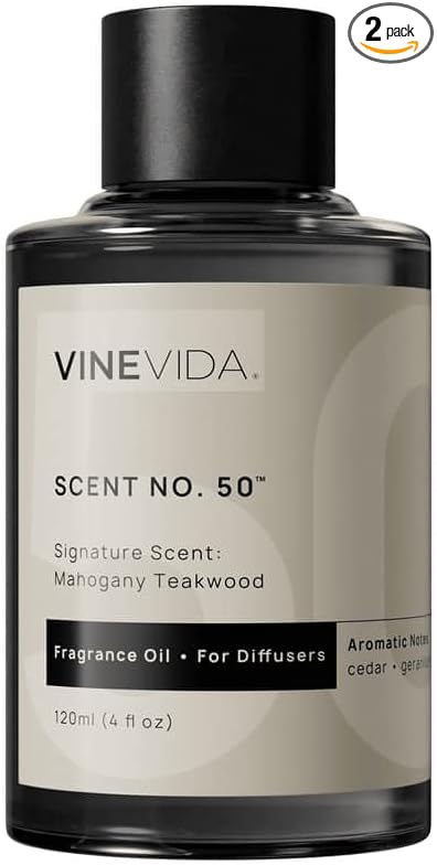 VINEVIDA Mahogany Teakwood Fragrance Oil by VINEVIDA