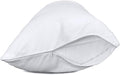 Precoco King Pillow Cases Set of 2 | 100% Cotton White Pillowcases King Size by Precoco