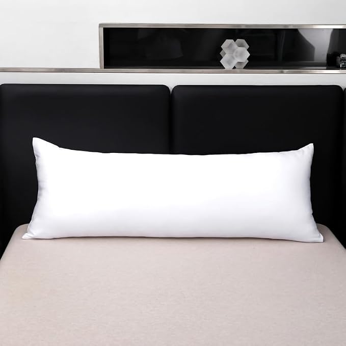 evoLive 100% Rayon Derived from Bamboo Cooling Breathable Body Pillow - Image 3