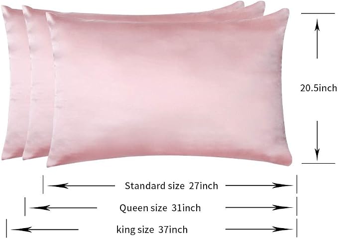 Jocoku 100% Mulberry Silk Pillowcases Set of 2 - Image 7