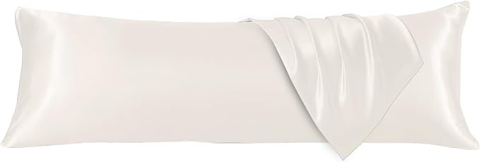 HUXMEYSON Body Pillow with Satin Pillowcase, Body Pillow - Image 9