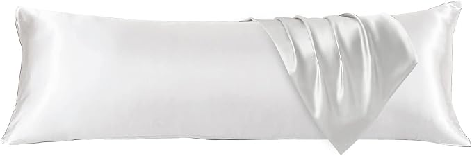 HUXMEYSON Body Pillow with Satin Pillowcase, Body Pillow - Image 9