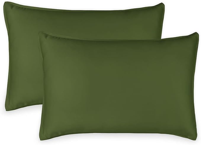 Queen Pillowcases by Pure Bamboo, Genuine 100% Organic Viscose Derived from by PureBamboo
