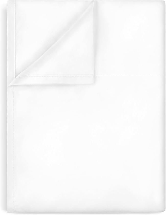 Lirex Flat Sheet, Twin Size Extra Soft Brushed Microfiber Flat Sheet, Machine by Lirex