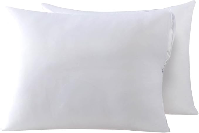 Cooling Bamboo Viscose Feather Proof Pillow Protectors by Kingnex