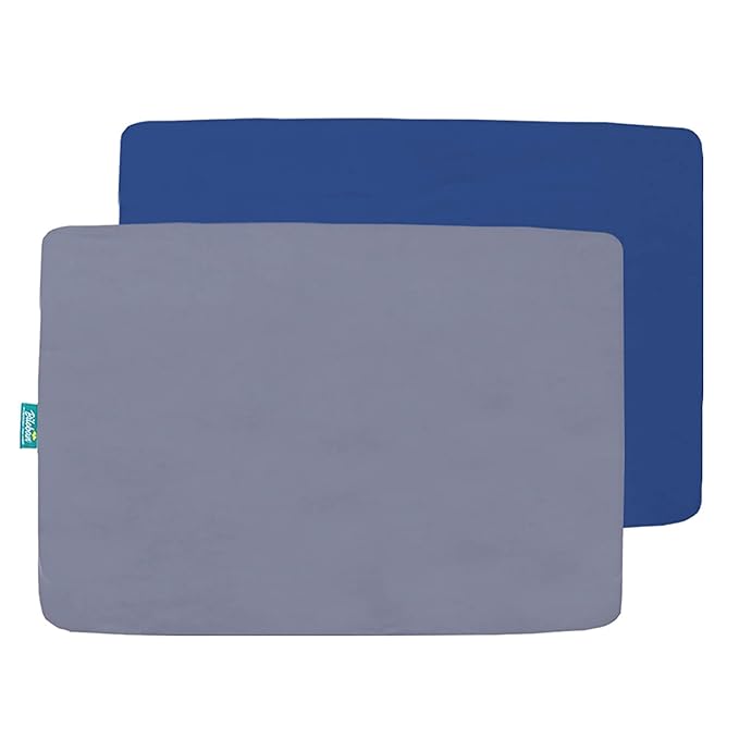 Biloban Mini Crib Sheets Fitted, 2 Pack Mini Crib Sheet Fits - Image 6