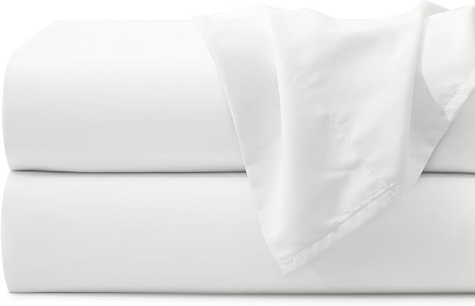 Microfiber Bedding Flat Sheet, Ultra Soft and Wrinkle, Stain Resistant Top Sheet by FLCA