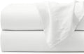 Microfiber Bedding Flat Sheet, Ultra Soft and Wrinkle, Stain Resistant Top Sheet by FLCA