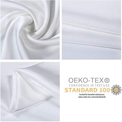 Jocoku 100% Mulberry Silk Pillowcases Set of 2 - Image 5