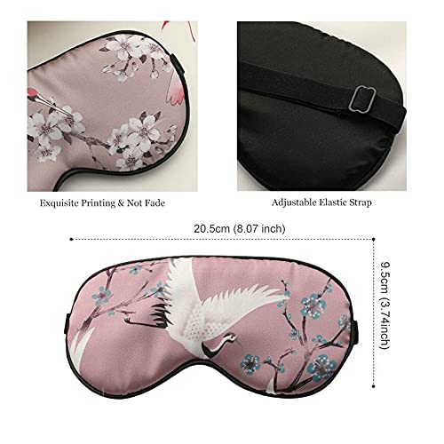 4-Pack Silk Satin Eye Mask Classic Painting Arts Sleep Mask Blindfold - Image 6