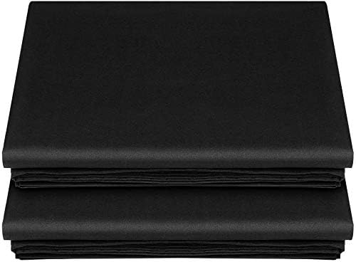Lirex 2-Pack Twin Size Flat Sheet Set, Ultra-Soft Brushed 1800 Microfiber by Lirex