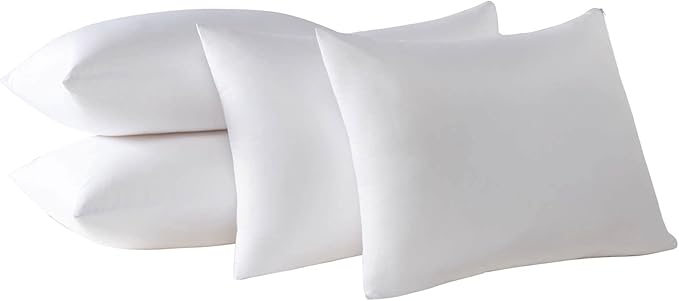 4 Pack Cooling Bamboo Viscose Feather Proof Pillow Protectors by Kingnex