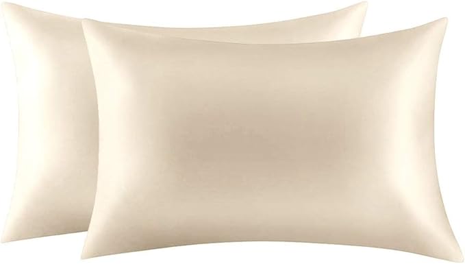 Jocoku 100% Mulberry Silk Pillowcases Set of 2 by JOCOKU