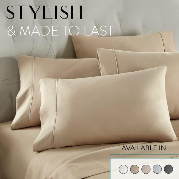 Danjor Linens Bed Sheet Set Queen Size - Image 8