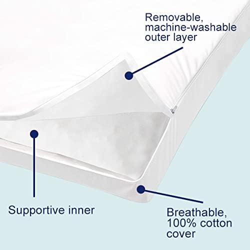 ACCURATEX Pillows King Size Set of 2, Hybrid Shredded Memory Foam Pillow - Image 5