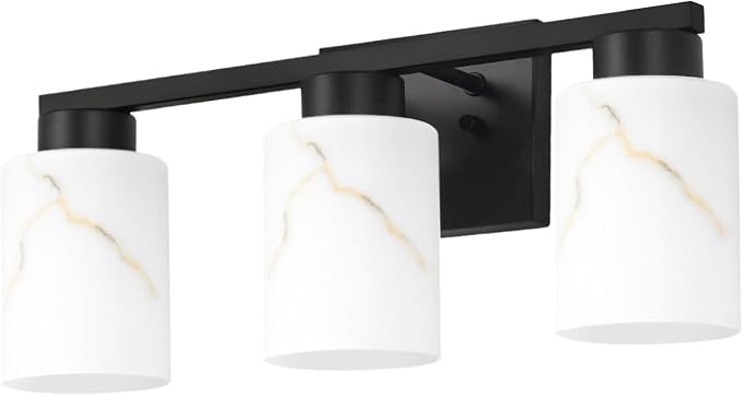 3-Light Bathroom Light Fixtures, Modern Vanity Lights, Living Room, E26 Base - Image 8