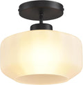 Industrial Black Matte Light Fixtures Ceiling Mount, by IHENGYANLT