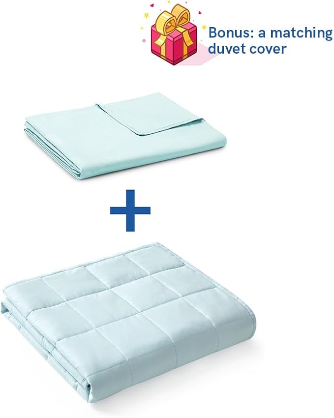 YnM Weighted Blanket, Heavy 100 Percent Oeko-Tex Certified Cotton Material - Image 6