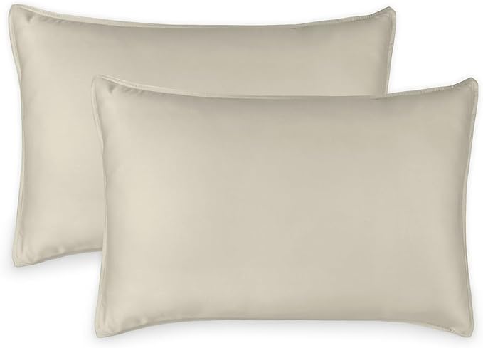 Queen Pillowcases by Pure Bamboo, Genuine 100% Organic Viscose Derived from by PureBamboo