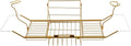 BDL Bathtub Caddy Expandable Bath Tub Tray Table by BDL