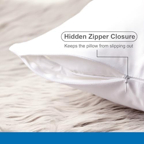 Pillow Cases - 100% Viscose Derived from Bamboo - Cooling Pillowcase - Queen - Image 8