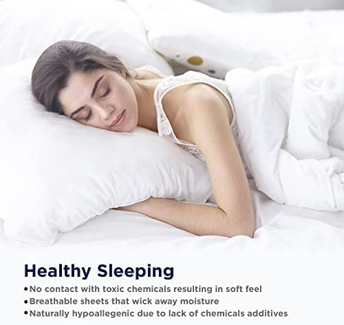 LANE LINEN 100% Organic Cotton Pillow Cases - Image 8