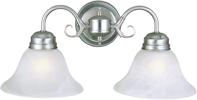Design House 511600 Millbridge Wall Light Traditional 2-Light Indoor Dimmable by DesignHouse