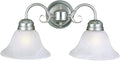 Design House 511600 Millbridge Wall Light Traditional 2-Light Indoor Dimmable by DesignHouse