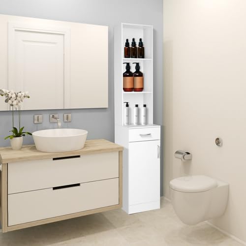 mefeir Salon Station, Barber Hair Stylist Storage Cabinet - Image 7