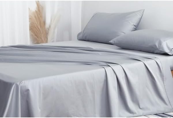 Flat Sheet Only 2 Pack, Twin Size 400 Thread Count 100% Egyptian Cotton Flat - Image 7