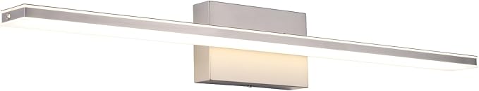 LED Brushed Nickel Vanity Light - Image 9