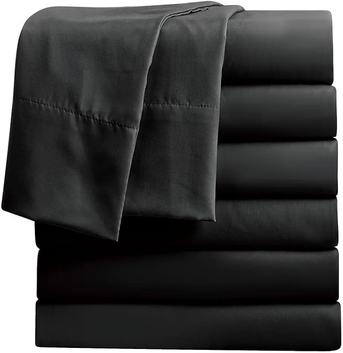 FreshCulture Queen Flat Sheets Only, Soft Microfiber Bedding Sheets by FreshCulture