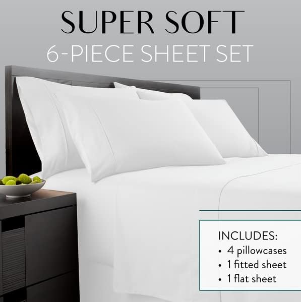 Danjor Linens Bed Sheet Set King Size - Image 2