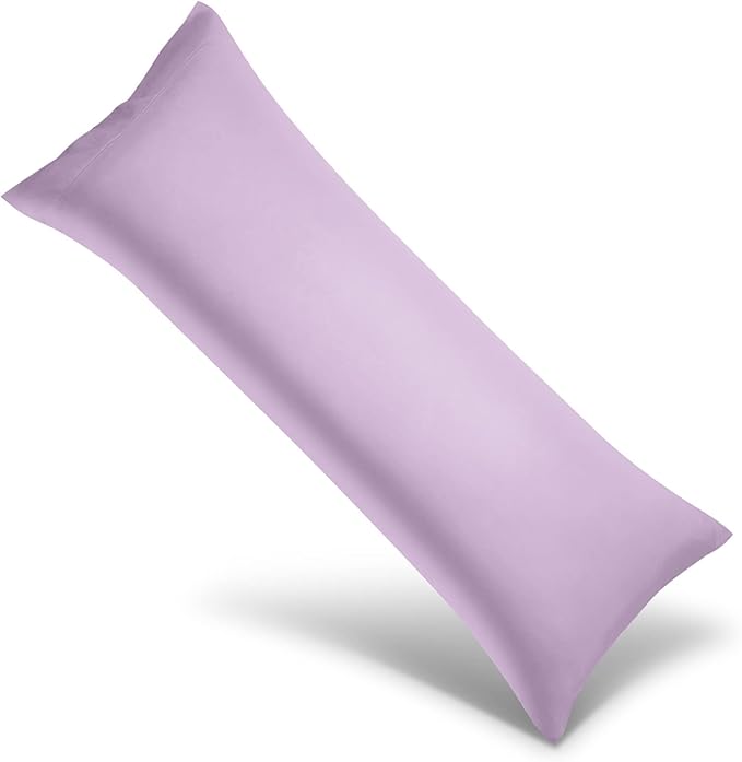 WishSmile Body Cooling Pillowcase Long Pillow Case Breathable Cool Silky Soft by WishSmile